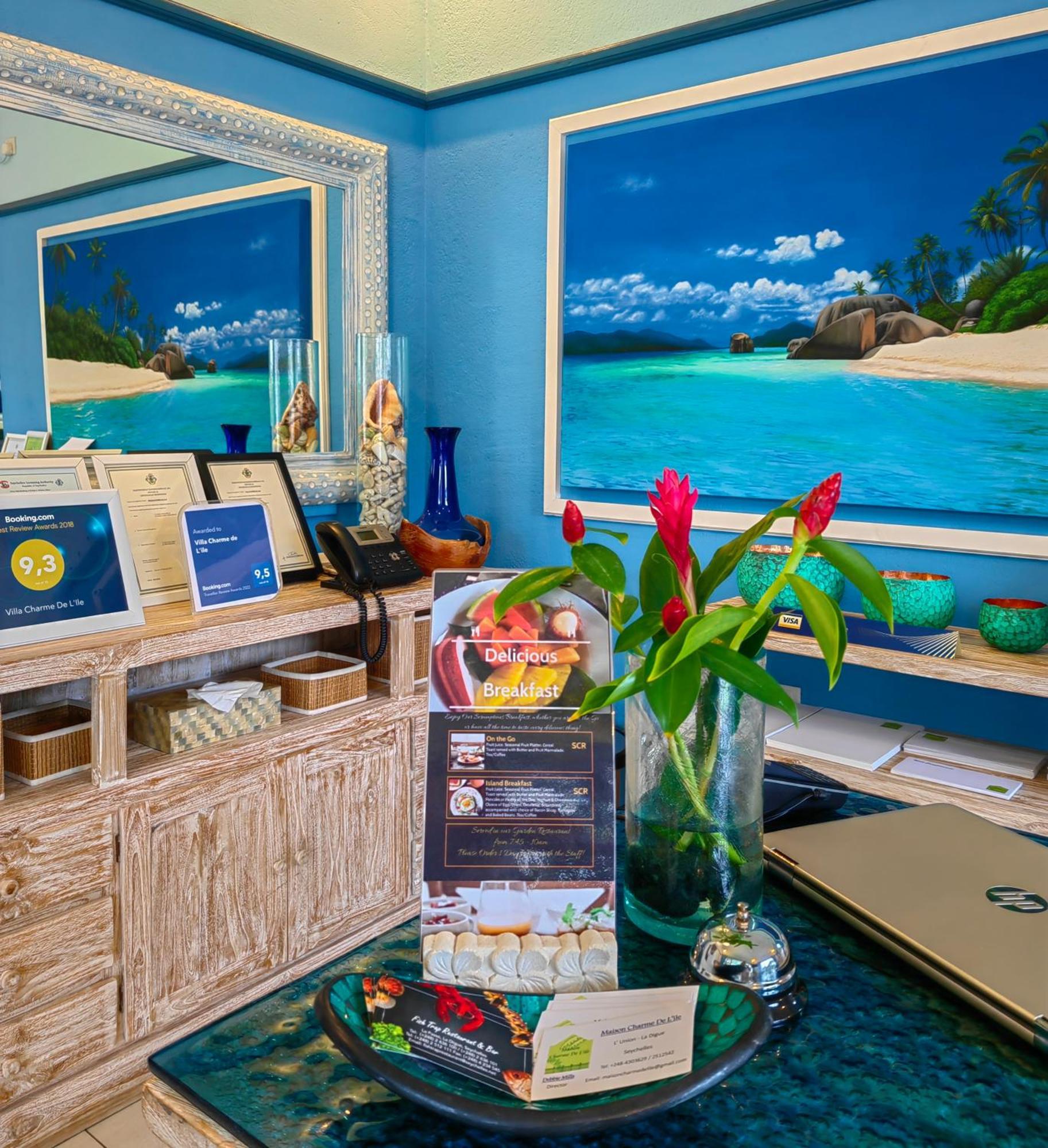 Villa Charme De L'Ile La Digue Exteriér fotografie